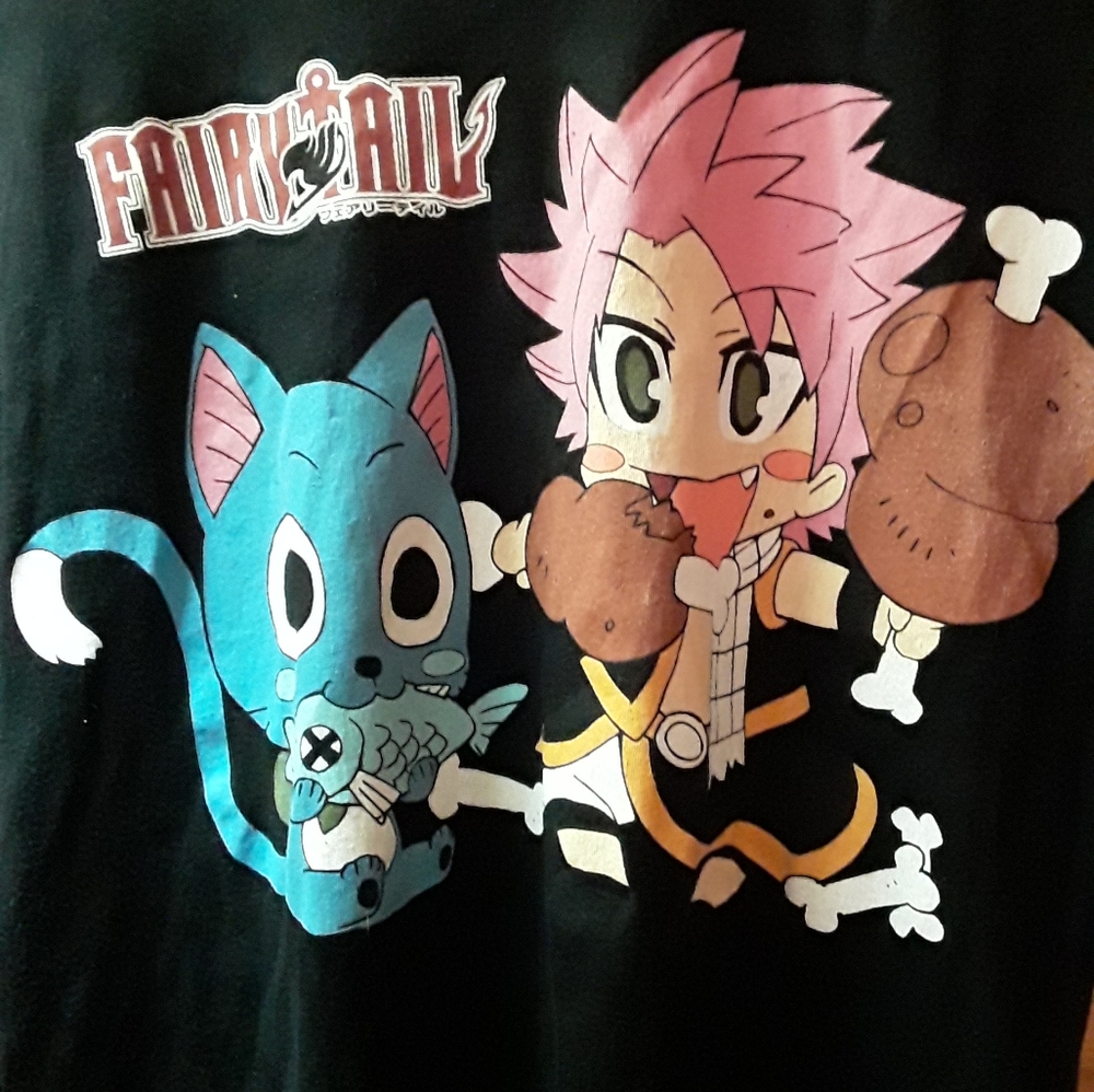 Fairy Tail Anime Punk Shirt S M Hot Topic